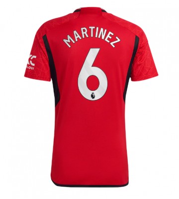 Manchester United Lisandro Martinez #6 Replika Hjemmebanetrøje 2023-24 Kortærmet